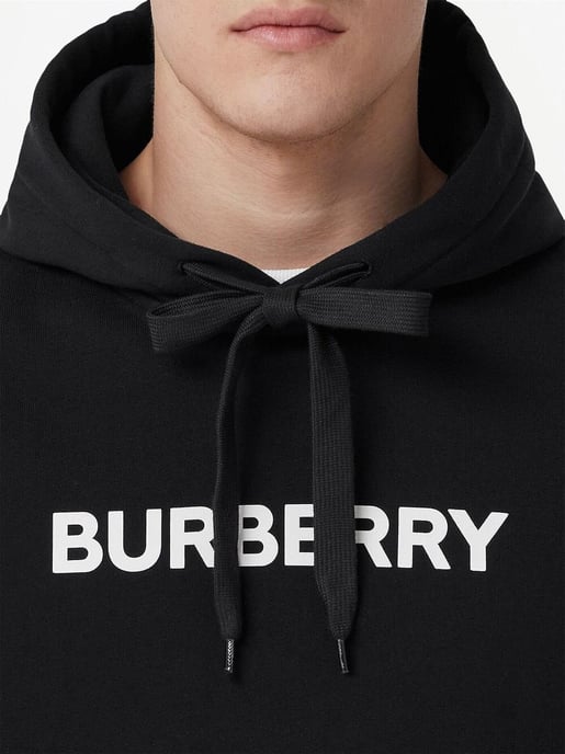 Kapuzenpullover mit Burberry Ansdel Logo-Print in Schwarz - Image 4