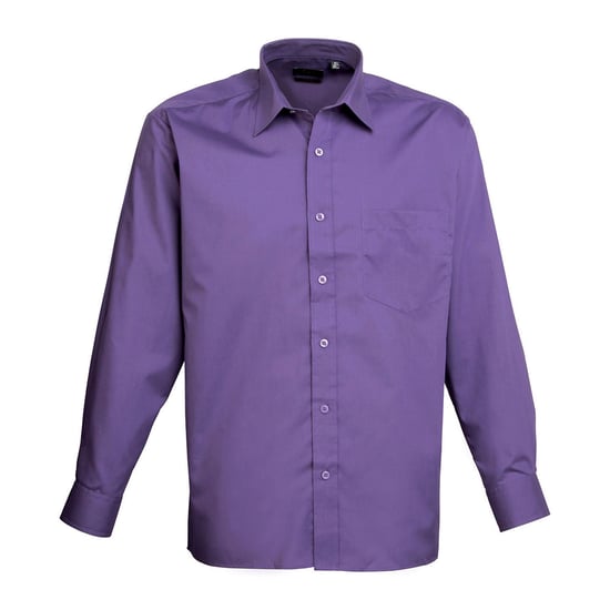 Premier - Hemd für Herren Langärmlig (Violett) - Image 1