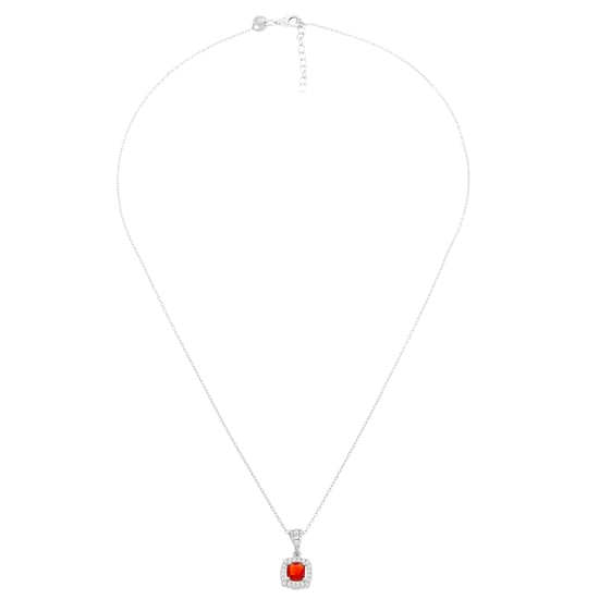 Orphelia 'Faustine' Damenkette mit Anhänger aus 925er Sterlingsilber – Silber ZH-7199/RE - Image 4