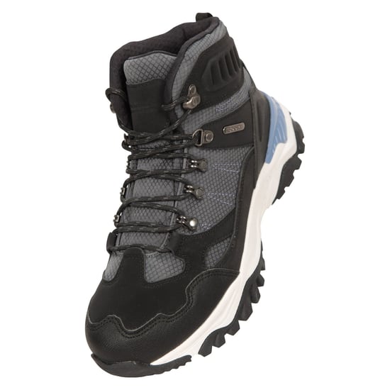 Mountain Warehouse Womens/Ladies Hike Recycled Wasserdichte Stiefel (Schwarz) - Image 1