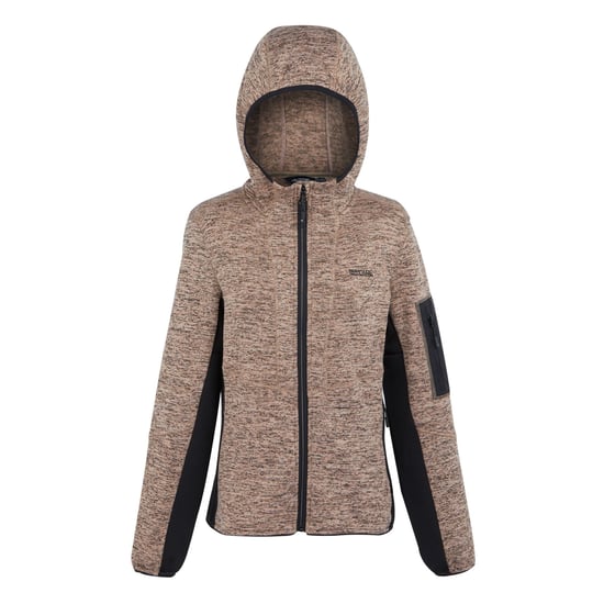 Regatta - "Kemilia" Fleecejacke für Damen (Warm Taupe/Schwarz) - Image 1