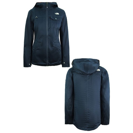 The North Face Utility Parka mit Reißverschluss und Kapuze, Marineblau, Damen-Lifestyle-Jacke, NF0A3L7BH2G - Image 3