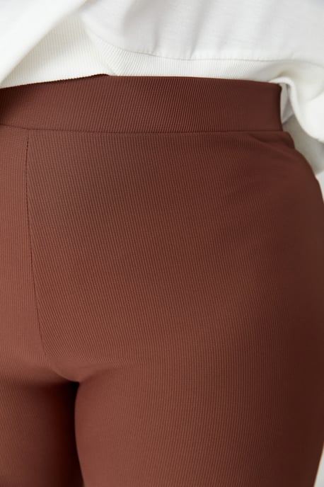 Trendyol Damen Hochtaillierte Skinny Plus Size Hose - Image 4