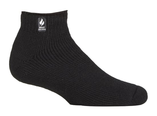 Heat Holders - Mens Thermal Trainer Socken | Low Cut Socken für den Winter - Schwarz - Image 1