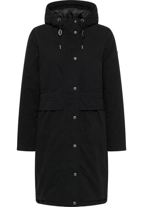 Dreimaster Wintermantel Damen schwarz - Image 1