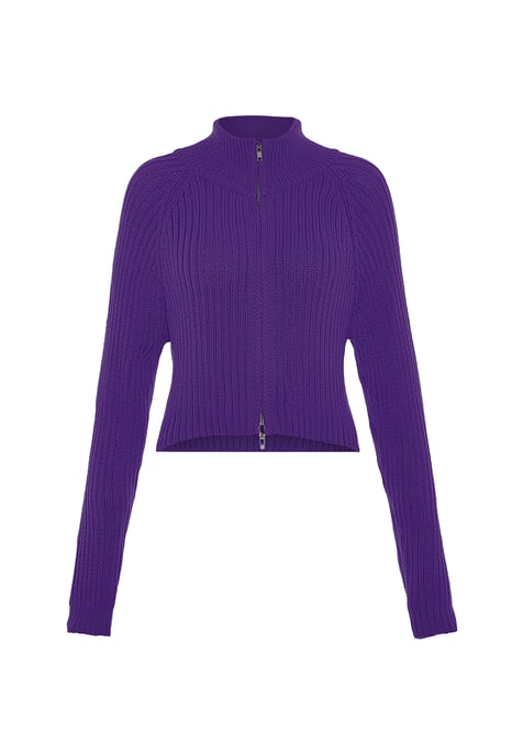Mymo Strickjacke Damen lila - Image 1