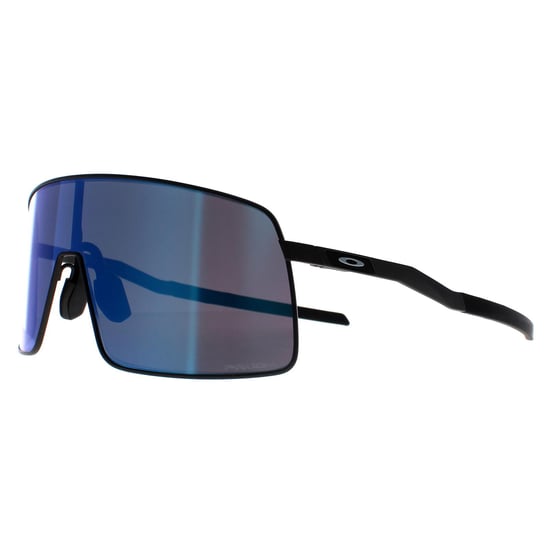 Oakley Shield Mens Satin Lead Prizm Sapphire Sutro TI