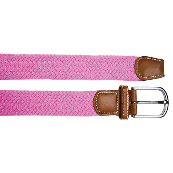 Asquith & Fox Herren Gewebter Braid Stretch Gürtel (Pink-Nelke) - Image 2