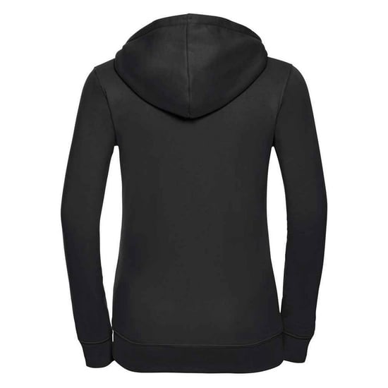 Russell - "Authentic" Kapuzenpullover Durchgehender Reißverschluss für Damen (Schwarz) - Image 2