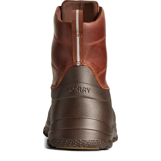 Sperry Duck Float Leder Braun Wellington Stiefel - Image 2