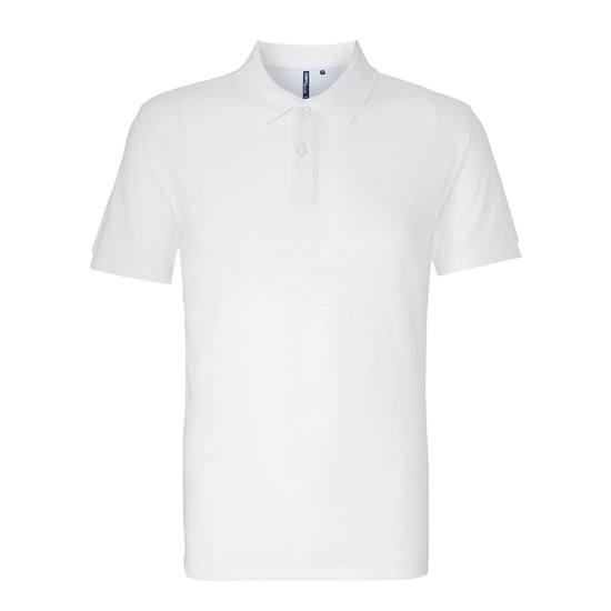 Asquith & Fox Herren-Poloshirt mit kurzen Ärmeln (Weiß) - Image 1
