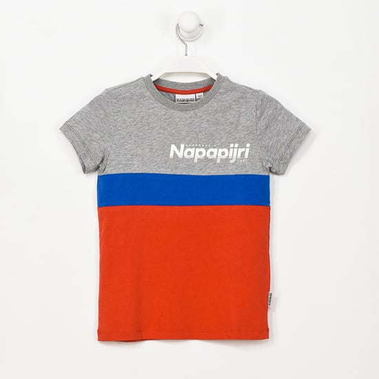GA4EQE Kurzarm-T-Shirt mit Rundhalsausschnitt für Jungen - Image 1