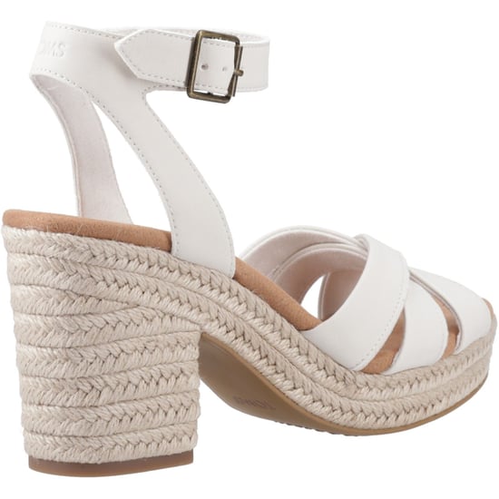 TOMS Majorca Strappy Damen Sandalen aus hellem Sandleder - Image 2