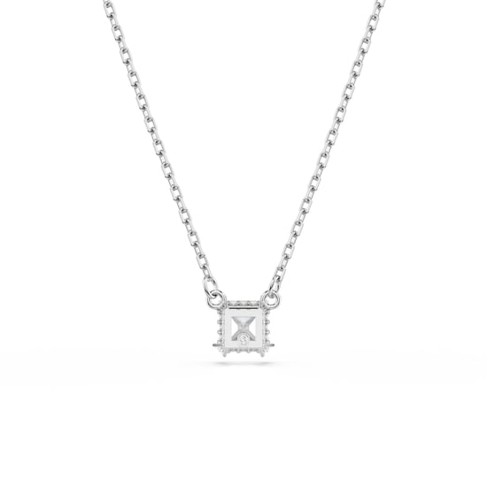 Swarovski 'Matrix' Damen Halskette aus Basismetall - Silber 5701903 - Image 4