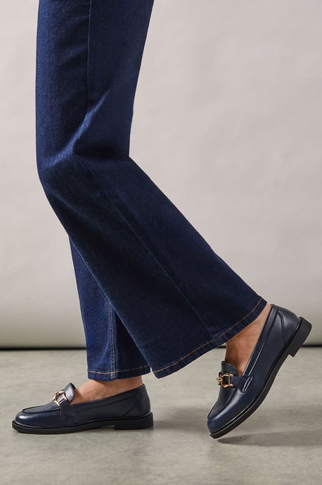 Lineka Metal Snaffle Smart Loafer