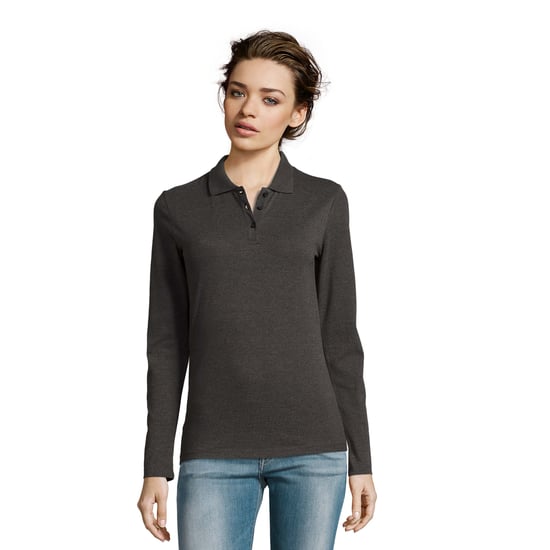 SOLS - "Perfect" Poloshirt für Damen Langärmlig () - Image 1