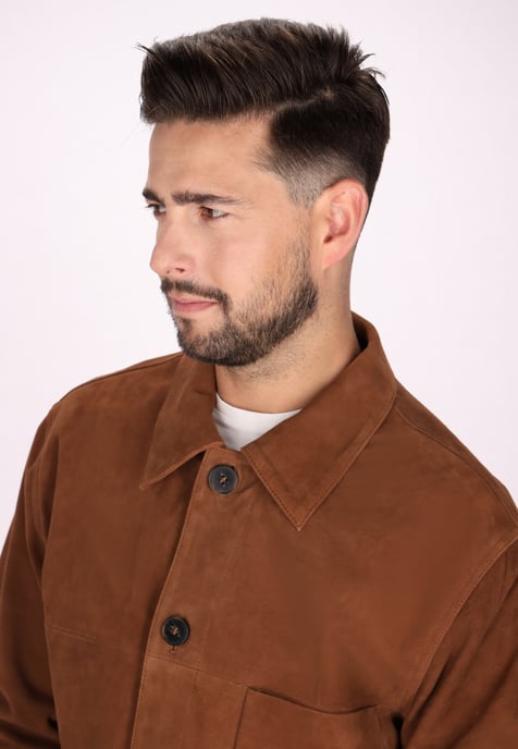 Dreimaster Jacke Herren braun - Image 5