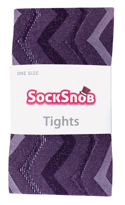 Sock Snob - Farbige 80 Denier blickdichte Damenstrumpfhose - Weave - Image 2