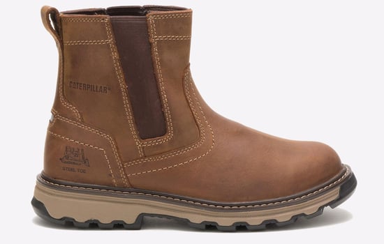 Caterpillar Pelton Leder Sicherheitsstiefel für Herren - Image 1
