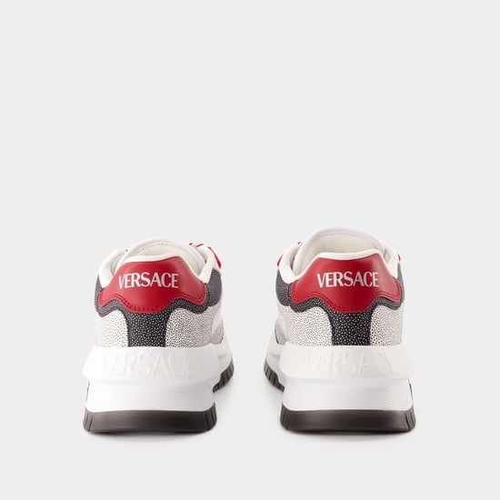 Odissea Sneakers - Versace - Leder - Schwarz - Image 2
