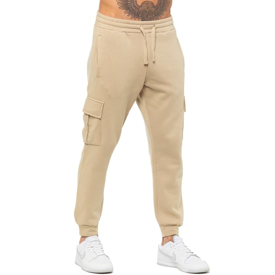 Enzo | Herren Cargo-Jogger - Stein - Image 3