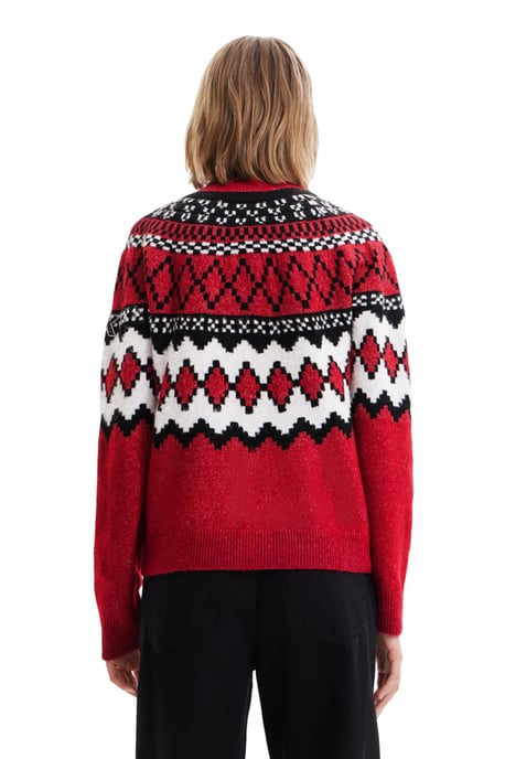 Desigual Damen Rote Strickware - Image 2