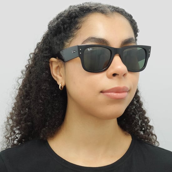 Ray-Ban Square Unisex poliert Schwarz Grün RB0840S Mega Wayfarer - Image 5