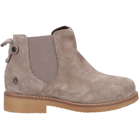 Hush Puppies Maddy Wide Wildleder Damen Grau Stiefel - Image 5