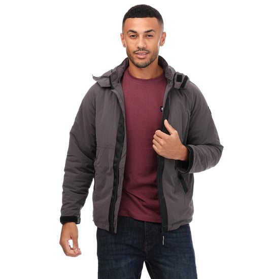 Men's Weekend Offender Vienna Nylon Jacket in Grey
