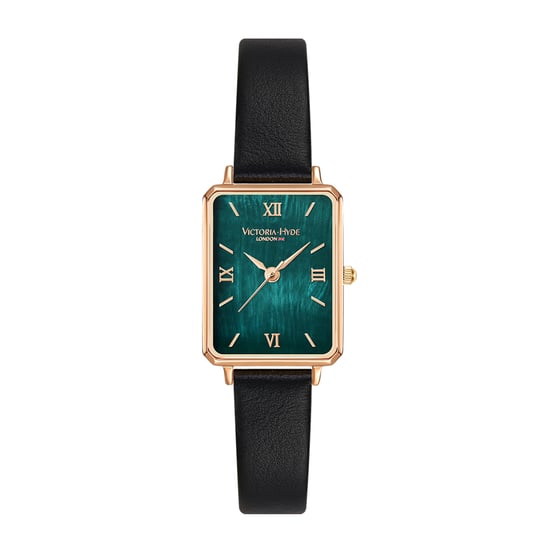 Victoria Hyde Uhr Hampton in Schwarz Grün - Image 1