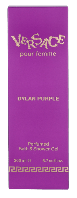 Versace Dylan Purple Pour Femme Perfumed Bath & Shower Gel. - Image 2
