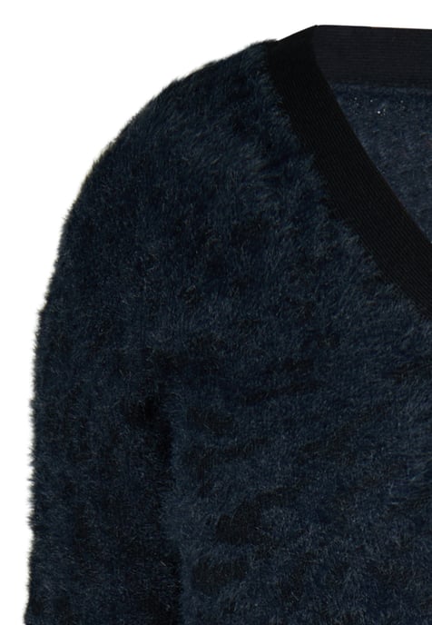 Mymo Strickjacke Damen schwarz - Image 3