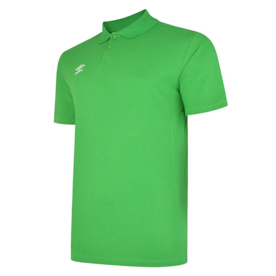 Umbro Herren Essential Polo Shirt (Smaragd/Weiß) - Image 1