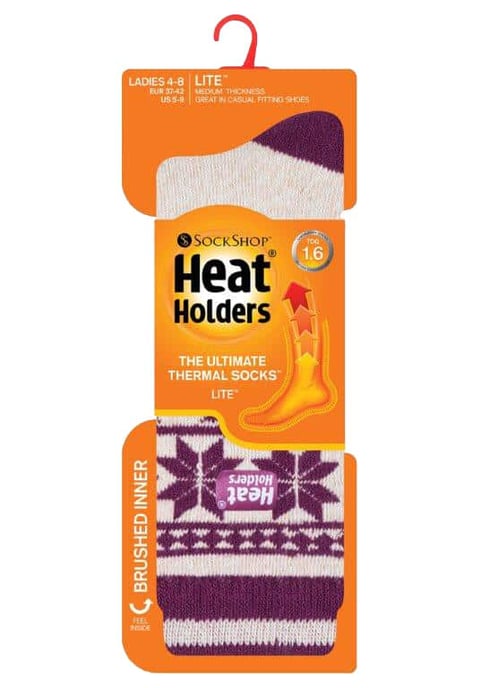 Heat Holders Lite - Dünne Damen-Winter-Thermosocken in modischen Ausführungen - Whitebirk - Image 2
