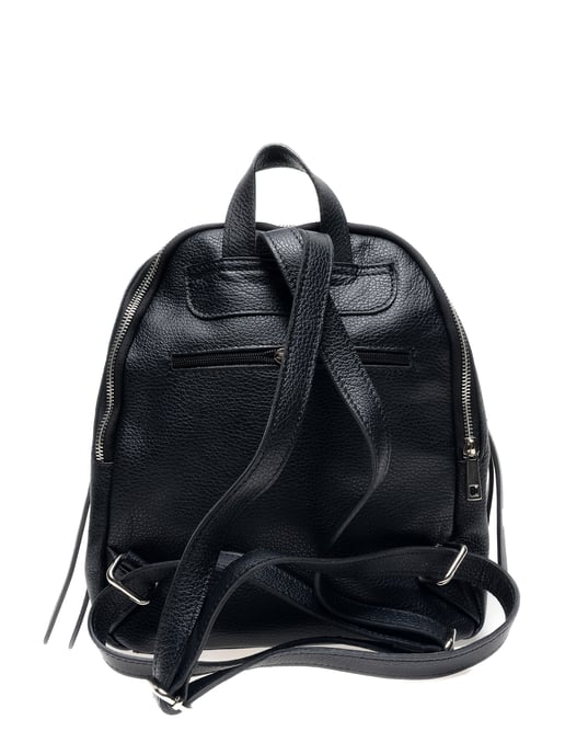 Anna Luchini SS22 AL 1677 Noir Cuir de vachette Sac - Image 2