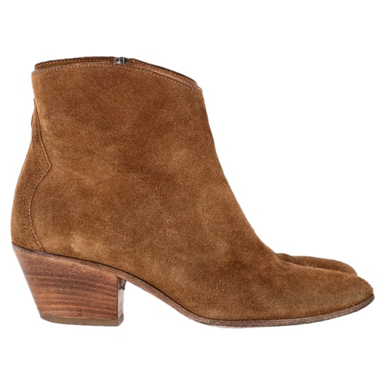 Isabel Marant Dacken Stiefeletten aus braunem Wildleder - Image 1