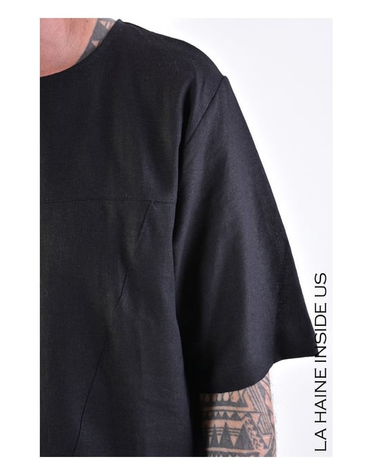 La Haine Inside Us Over Herren schwarz - Image 5