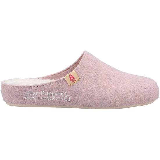 Hush Puppies The Good 90% Recyceltes RPET Polyester Damen Rosa Hausschuhe - Image 4