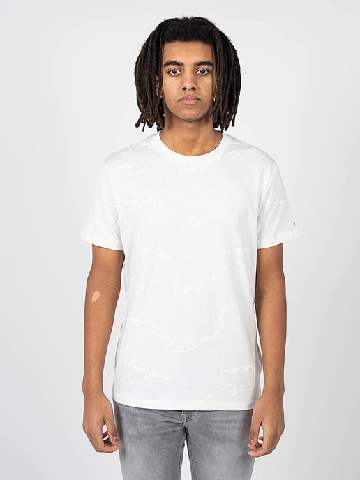 Pepe Jeans T-shirt Saschate Men's White