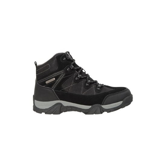 Mountain Warehouse - Kinder Wanderstiefel "Trail", Wildleder (Schwarz) - Image 4