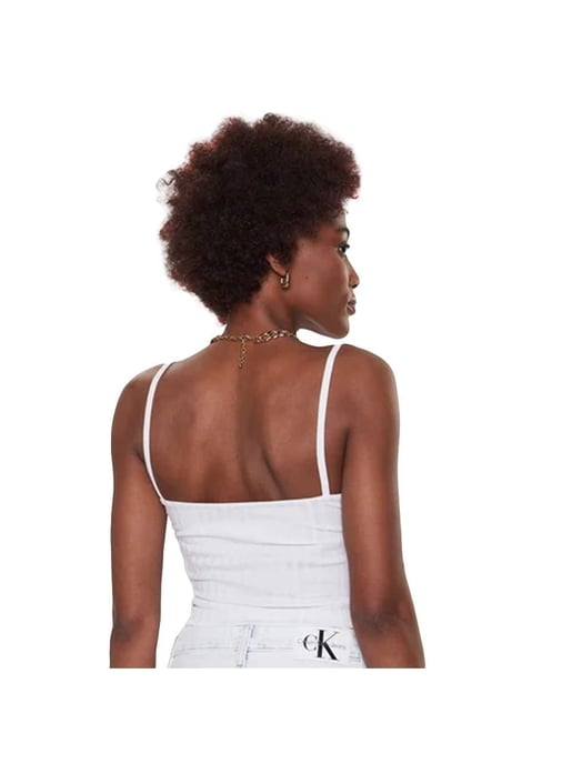 Calvin Klein Damen Classic Logo Tanktop - Image 3