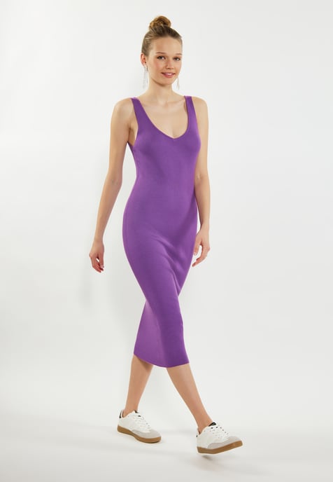Mymo Kleid Damen lila - Image 3