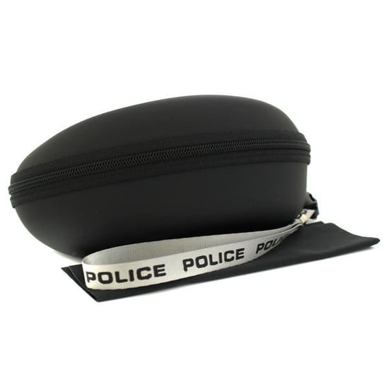 Police Sunglasses SPL339 Flow 1 0627 Matte Ruthenium Smoke Grey