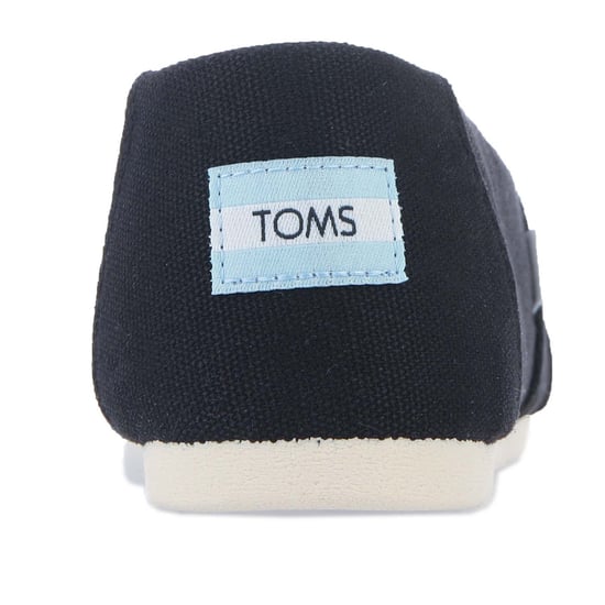 Espadrilles Alpargata coton recyclé Toms Pour Femme en Noir - Image 5