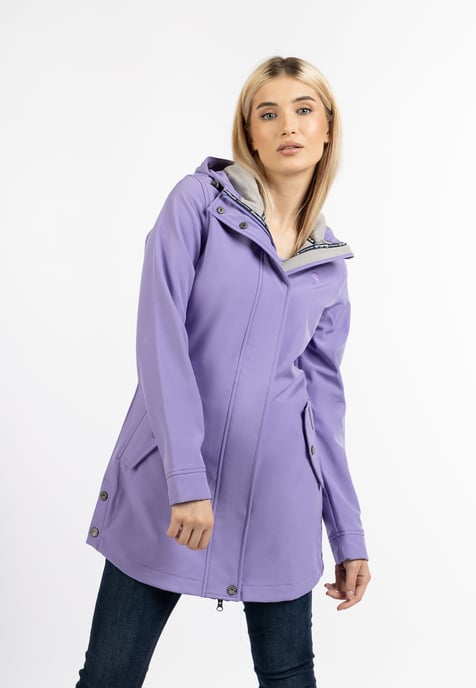 Schmuddelwedda Kurzmantel aus Softshell Damen Flieger - Image 3