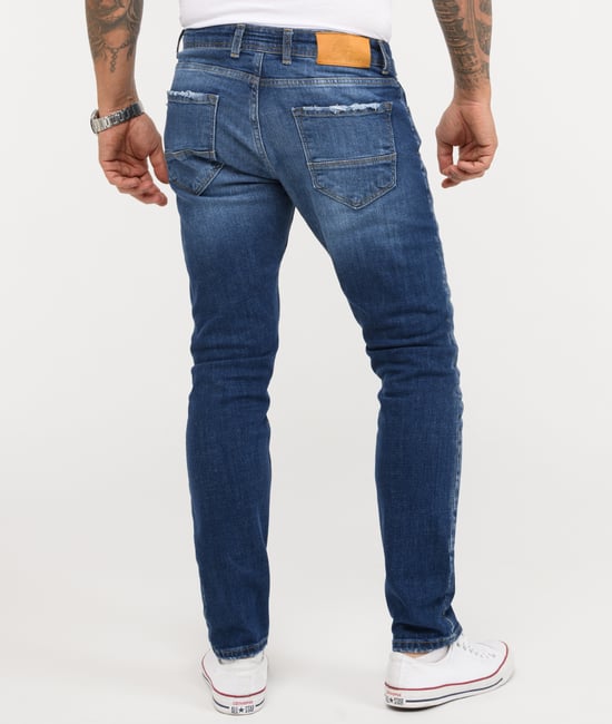 Rock Creek Jeans Blau