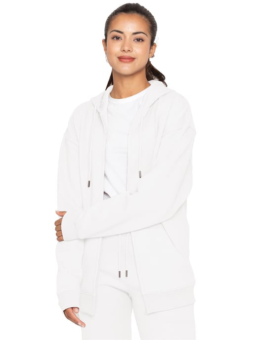 Enzo | Womens Oversized Zip Hoodie Trainingsanzug Set - Image 4
