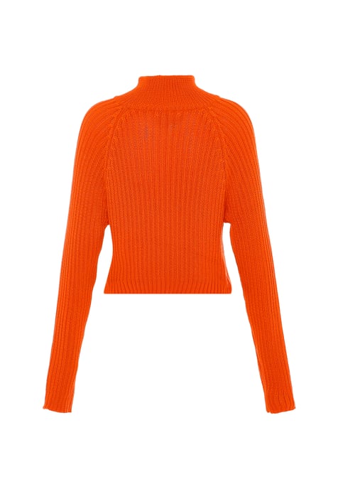 Mymo Strickjacke Damen orange - Image 2