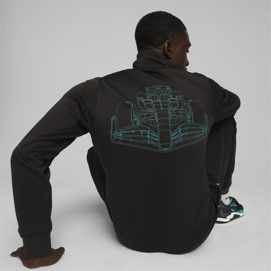 PUMA Herren Mercedes-AMG PETRONAS MT7 Motorsport Trackjacke - Image 5