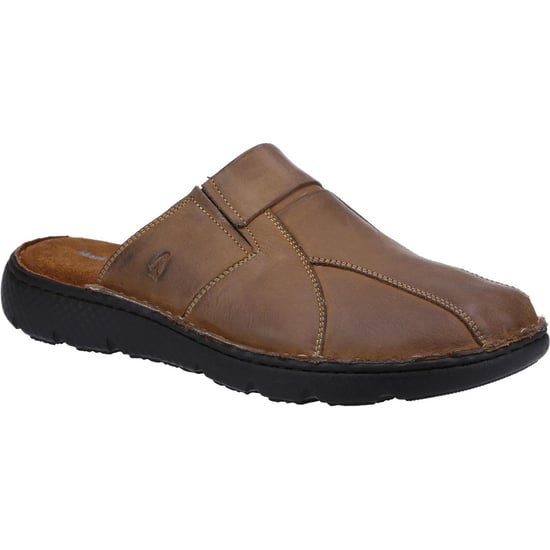 Hush Puppies Carson Mule Sandale en cuir pour homme - Image 1